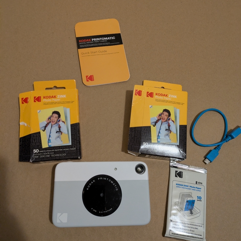 Kodak Printomatic Camera With Film